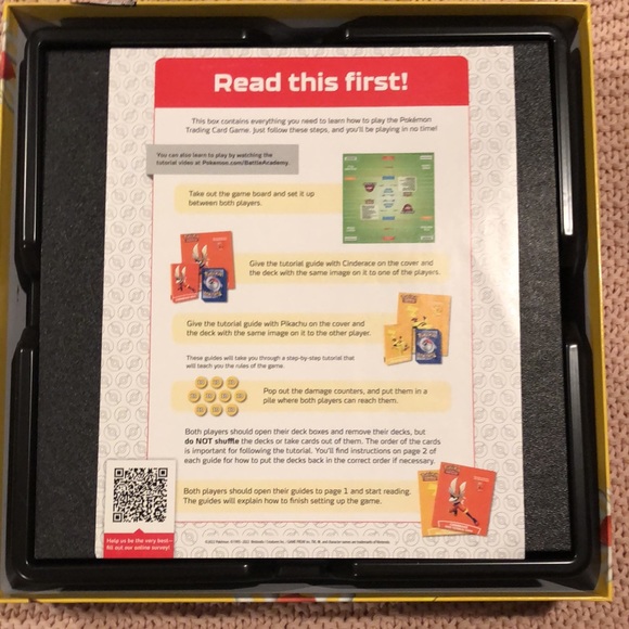 Brand new, Pokemon Battle Academy! Wrap removed but never played-decks sealed! - Picture 7 of 9